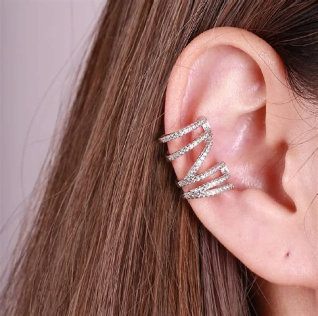 apsis line earcuff pave