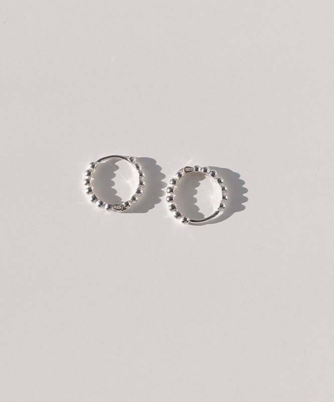 ASMAMA 1pair バブリングピアス