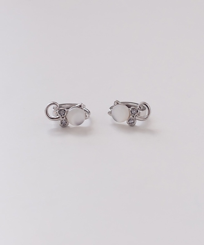 ASMAMA 1pair ハローキャットピアス