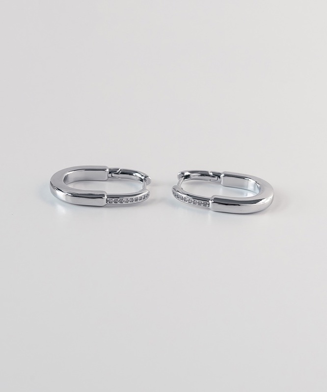 ASMAMA 1pair オデッセイワンタッチピアス