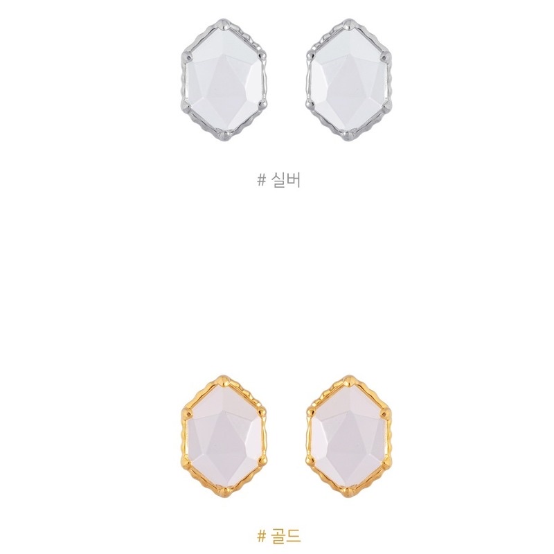 ASMAMA 1set ティア イヤリング ピアス