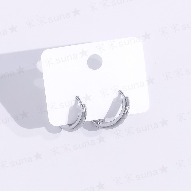 ASMAMA JUNGKOOK シルバーリングピアス 片耳ピアス