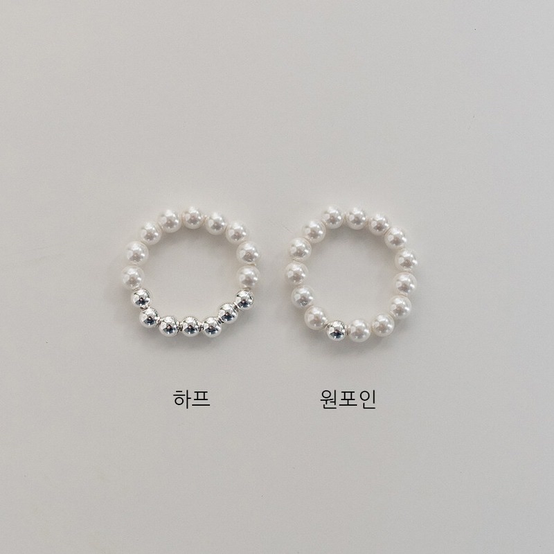 ASMAMA ソングルパール リング（925silver）