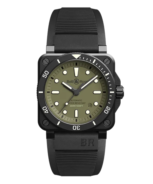 Bell & Ross BR 03-92 ダイバー ミリタリー