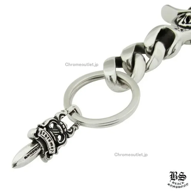 Chrome Hearts CHプラスID クラシックリンク チェーン ネックレス