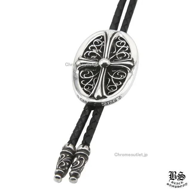 Chrome Hearts スモールクラシック オーバルクロス ループタイ
