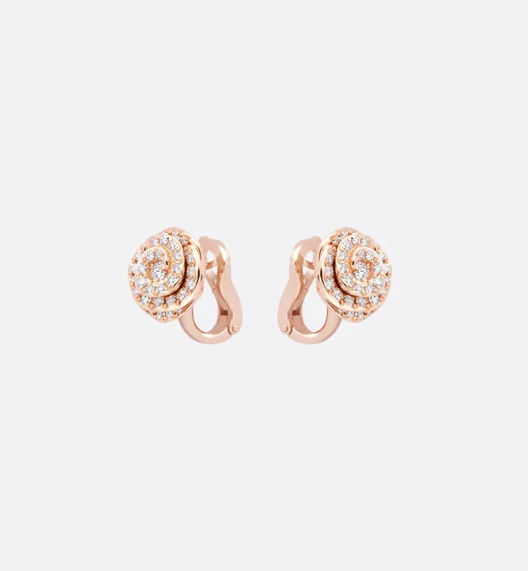 DIOR Rose Dior Couture ピアス ラージ