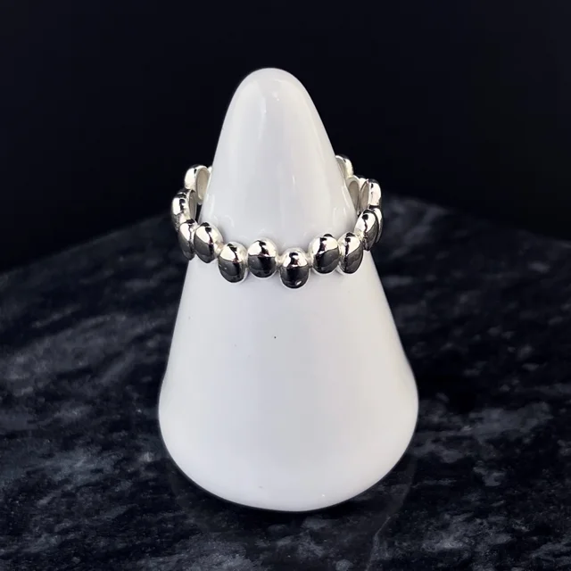 FADE, RING 'RECTANGLE'(SILVER)