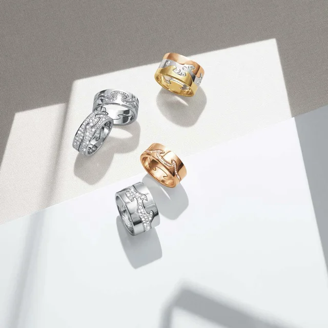 Georg Jensen FUSION リング 2連