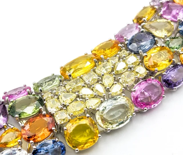 JACOB Ajar Multicolor Necklace