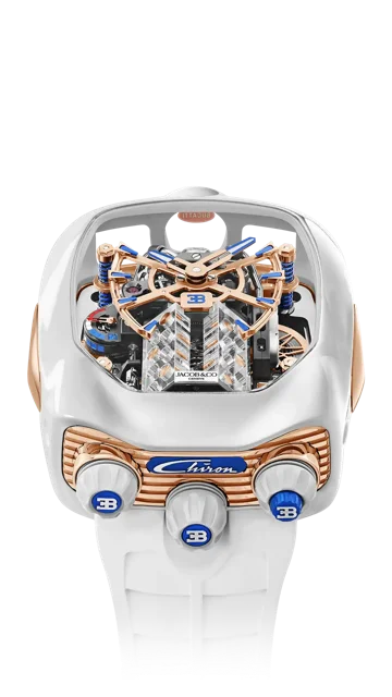 Jacob & Co. ブガッティシロン トゥールビヨン ホワイトセラミック