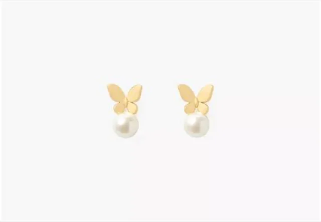 kate spade new york イン ア フラッター 蝶モチーフ ピアス