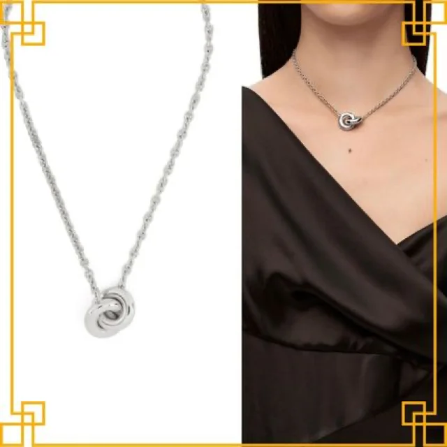 LOEWE ドーナツ リンク ネックレス