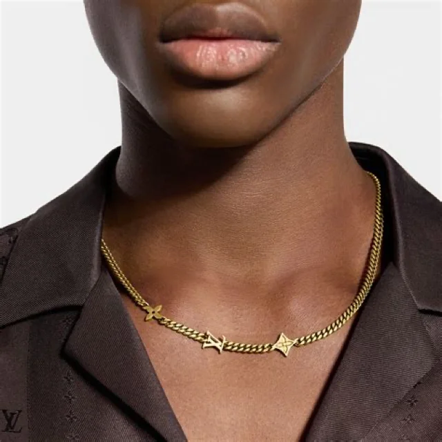 LOUIS VUITTON ネックレス・モノグラム サンライズ