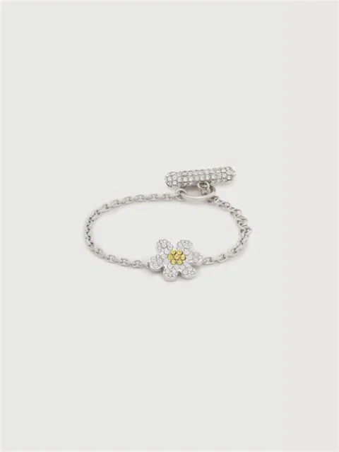 MARNI イエロー ラインストーン デイジーネックレス