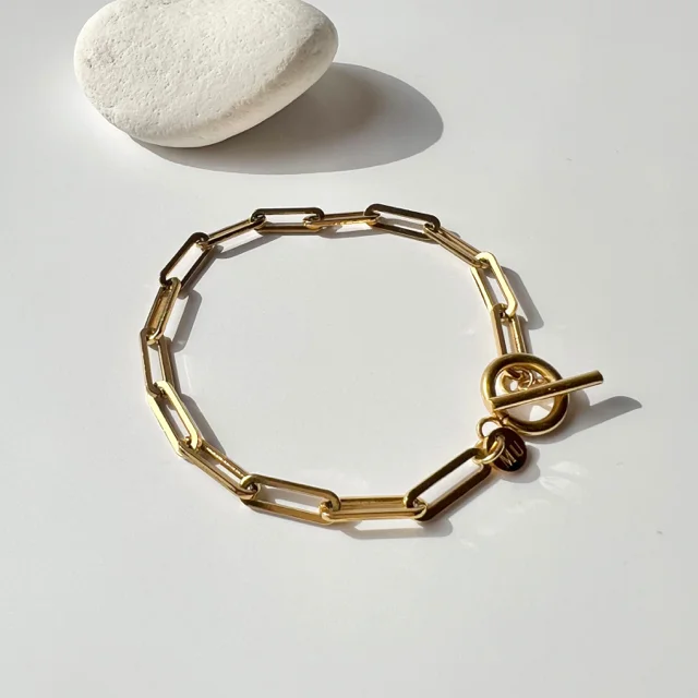 Handmade Accessory MU Handmade Accessory MU ケーブルチェーンブレスレット