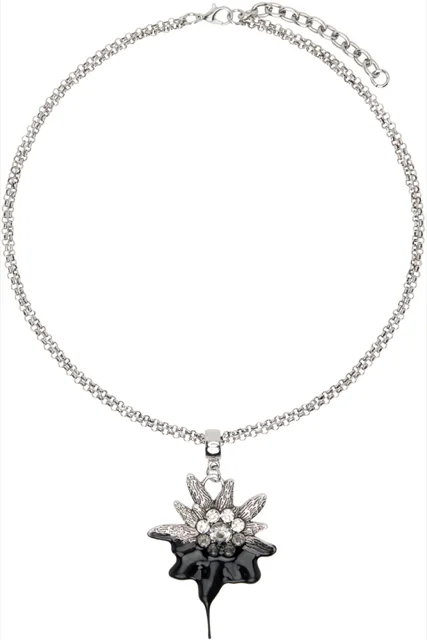 OTTOLINGER シルバーディップ エーデルワイスネックレス
