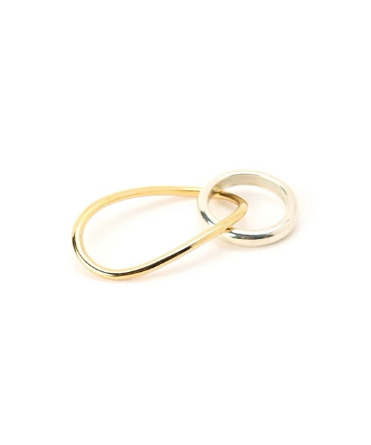 Rieuk Coquille Double Ring R-16-S