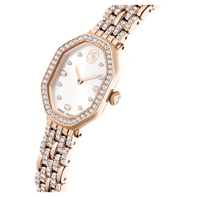 SWAROVSKI Dextera オクタゴンシェイプ バングルウォッチ