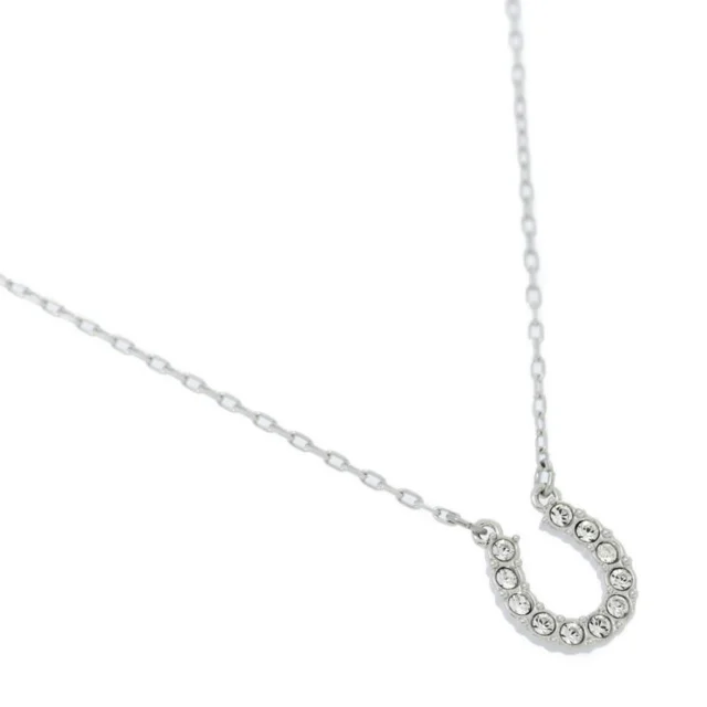 SWAROVSKI 馬蹄モチーフ ネックレス
