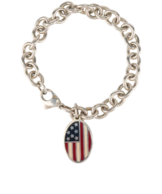 Tiffany & Co. American Flag Bracelet