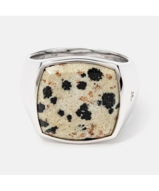 TOM WOOD cushion leopard ring