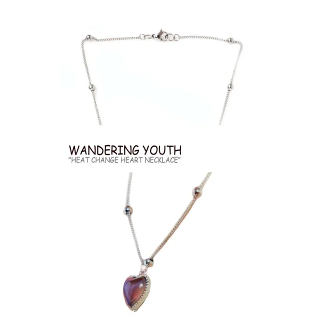 WANDERING YOUTH テンパチャーチェンジハートネックレス