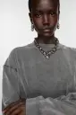 Acne Studios chunky-chain heart-pendant necklace