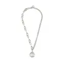 ALAN SHIRAHAMA Circle Logo Necklace(SV)