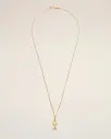 山下美月着用 AMI Paris ゴールドブラス Ami De Coeur スモールハンマード ネックレス