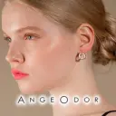 ANGEODOR ボールドツイスト ピアス
