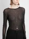 ANN DEMEULEMEESTER ティンネ パール ネックレス