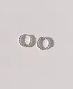 ASMAMA 1pair バブリングピアス