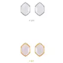 ASMAMA 1set ティア イヤリング ピアス