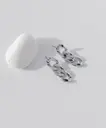 ASMAMA チェーンドロップ ピアス