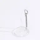 ASMAMA 片耳ピアス イヤリング シルバーボウ フェイトピアス
