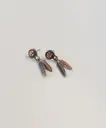 ASMAMA 片耳ピアス レクライヤ ピアス
