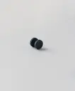 ASMAMA マットブラックピアス