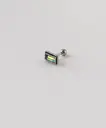 ASMAMA レクタングルピアス ENTEEN