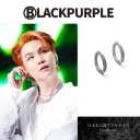 BLACKPURPLE 1pair ミディアムクレアインナーハーフリングピアス 2021 Permission to dance concert
