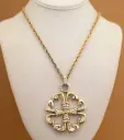 CEL-CEL SYMBOL “C” SHINE NECKLACE