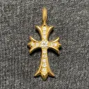 Chrome Hearts Chrome Hearts タイニーファット＋ベビーファット 22K パヴェダイヤクロス（重ね付け）
