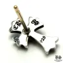 Chrome Hearts Chrome Hearts CHクロス ベビーファット スタッドピアス