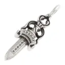 佐野勇斗・若井滉斗・登坂広臣（ØMI）着用 Chrome Hearts ダブルダガー ペンダント