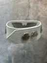 Devil Kim HEXAGONAL LEATHER BRACELET