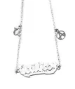 EFFECTEN utility plate chain necklace ネックレス