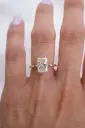 FADE, RING 'RECTANGLE'（GOLD）