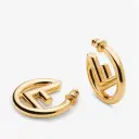 FENDI Gold-colored earrings