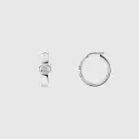 GUCCI インターロッキング フープピアス