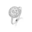 山田優着用 Harry Winston マイクロパヴェ リング